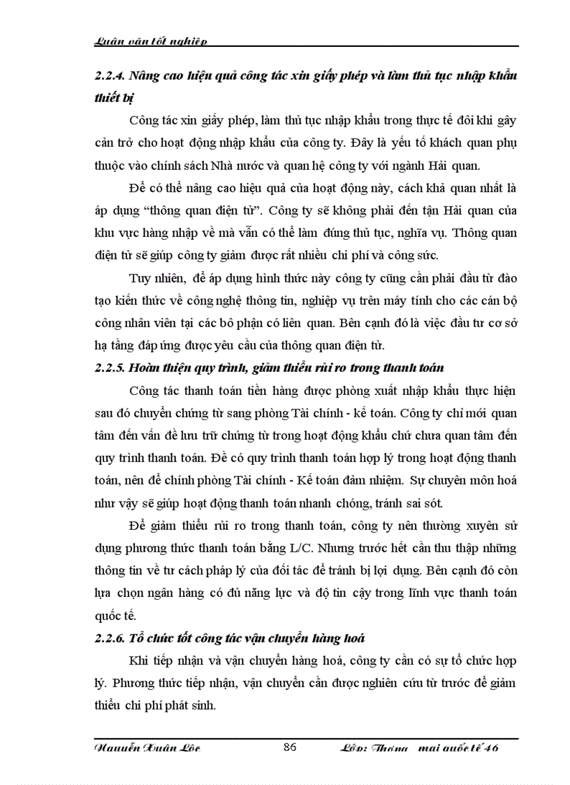 image for page Hoạt động nhập khẩu máy móc thiết bị hàng không tại Công ty Cổ phần Xuất nhập khẩu Hàng không Thực trạng và giải pháp