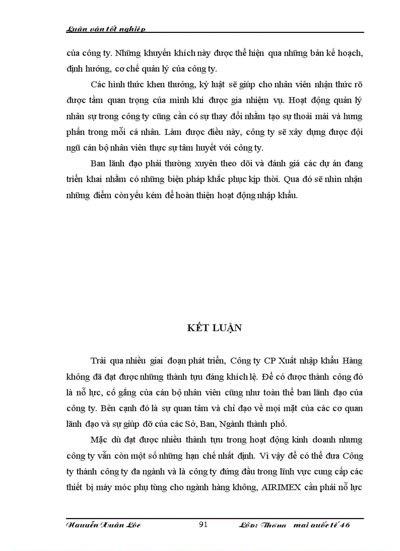 image for page Hoạt động nhập khẩu máy móc thiết bị hàng không tại Công ty Cổ phần Xuất nhập khẩu Hàng không Thực trạng và giải pháp