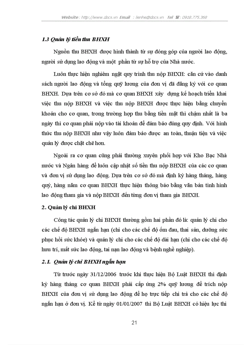 image for page Hoạt động quản lý quỹ BHXH ở Việt Nam