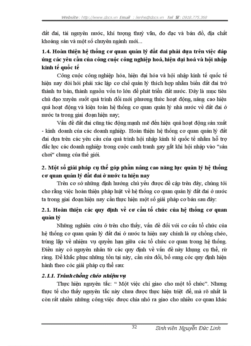 image for page Nâng cao năng lực trong hệ thống cơ quan quản lý đất đai ở nước ta hiện nay