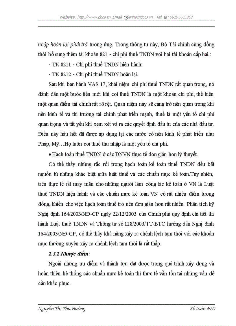 image for page Bàn về kế toán thuế thu nhập doanh nghiệp