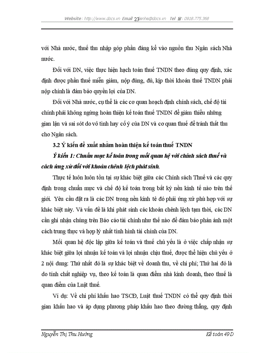 image for page Bàn về kế toán thuế thu nhập doanh nghiệp