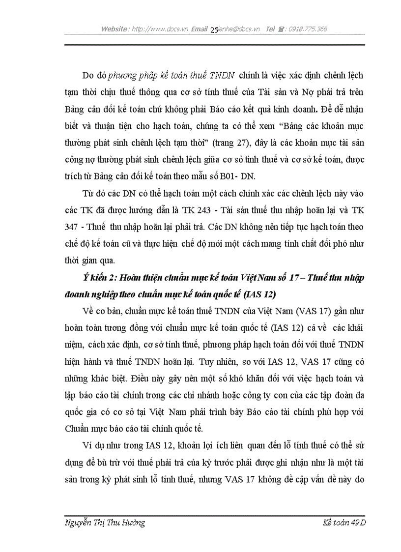 image for page Bàn về kế toán thuế thu nhập doanh nghiệp