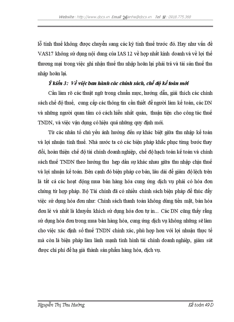 image for page Bàn về kế toán thuế thu nhập doanh nghiệp