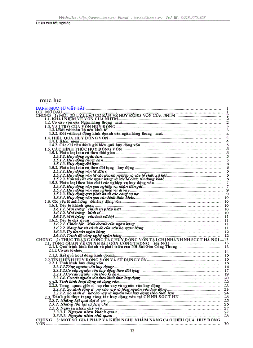 image for page Thực trạng và giải pháp năng cao hiệu quả huy động vốn tại chi nhánh Ngân hàng Sài Gòn Công Thương Hà Nội