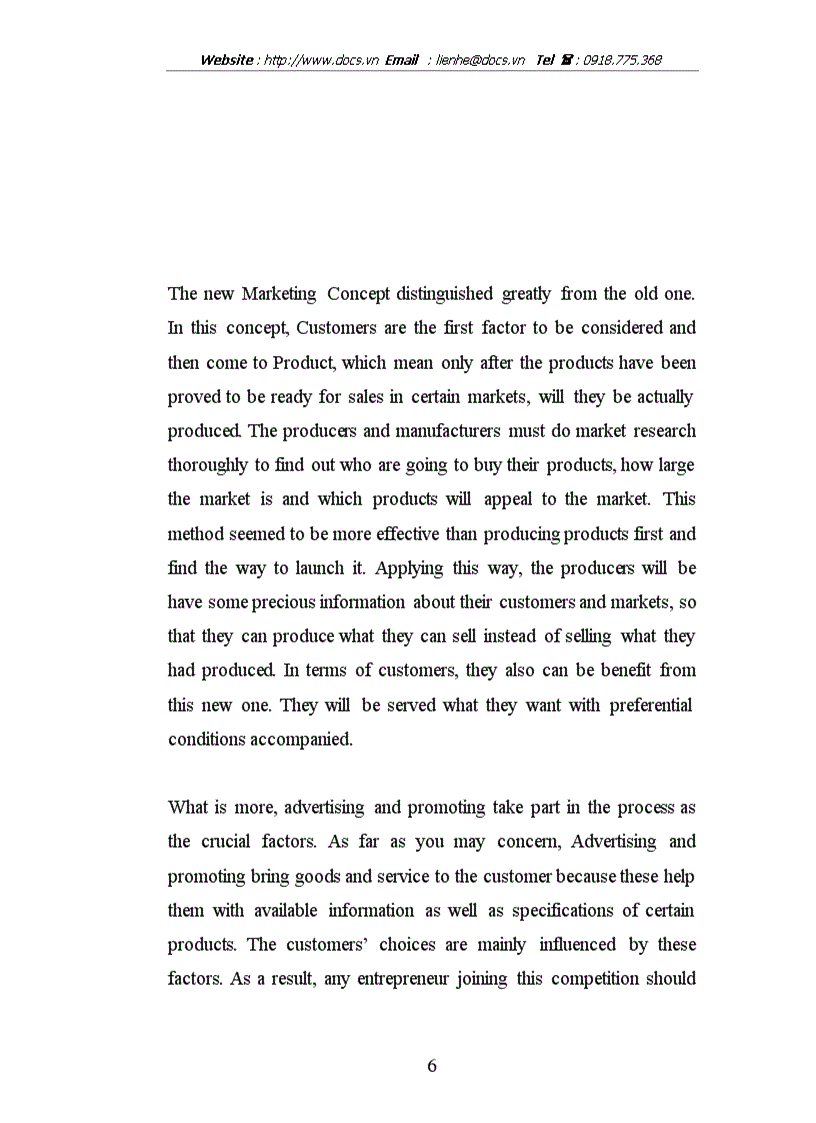 image for page Marketing strategies in Vinh Son Joint Stock Company