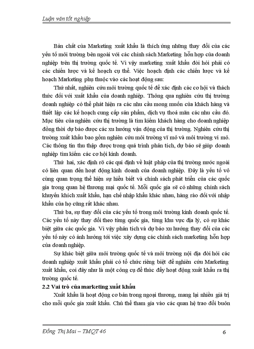 image for page Một số giải pháp hoàn thiện Marketing xuất khẩu sang thị trường EU của Công ty cổ phần May 10