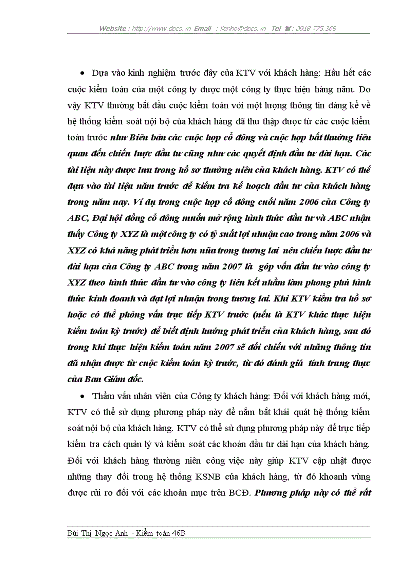 image for page Hoàn thiện quy trình kiểm toán các khoản đầu tư tài chính dài hạn do Công ty AASC thực hiện