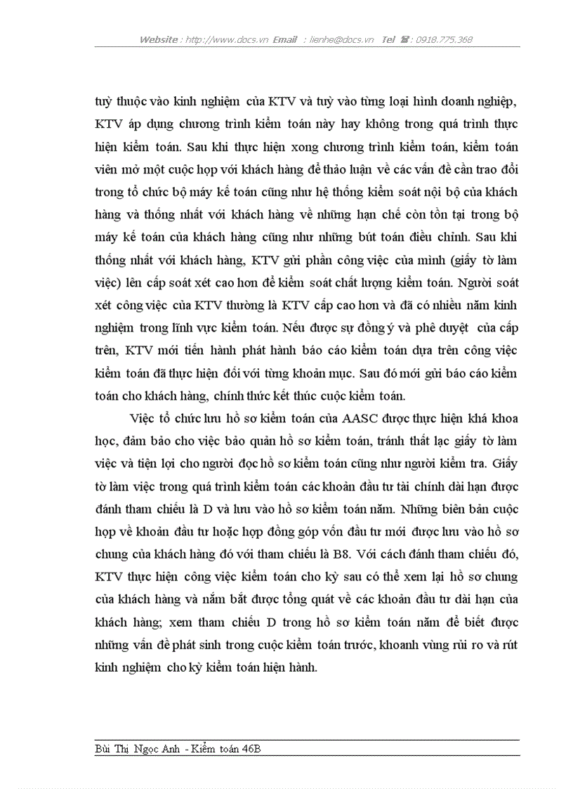 image for page Hoàn thiện quy trình kiểm toán các khoản đầu tư tài chính dài hạn do Công ty AASC thực hiện