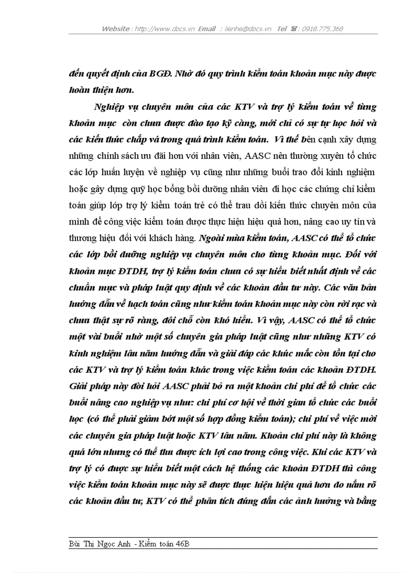 image for page Hoàn thiện quy trình kiểm toán các khoản đầu tư tài chính dài hạn do Công ty AASC thực hiện