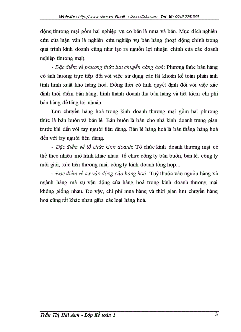 image for page Hoàn thiện kế toán bán hàng và xác định kết quả bán hàng tại Công ty cổ phần sản xuất và phát triển thương mại Tân Nam Việt