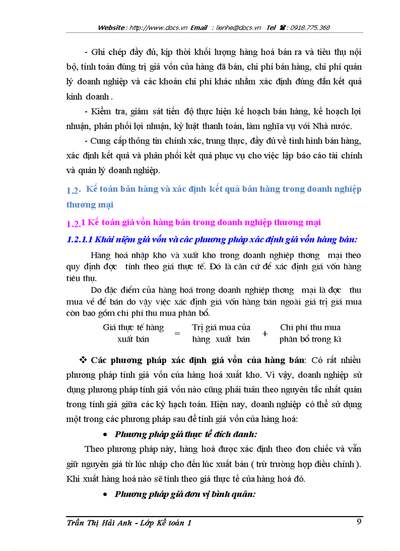 image for page Hoàn thiện kế toán bán hàng và xác định kết quả bán hàng tại Công ty cổ phần sản xuất và phát triển thương mại Tân Nam Việt