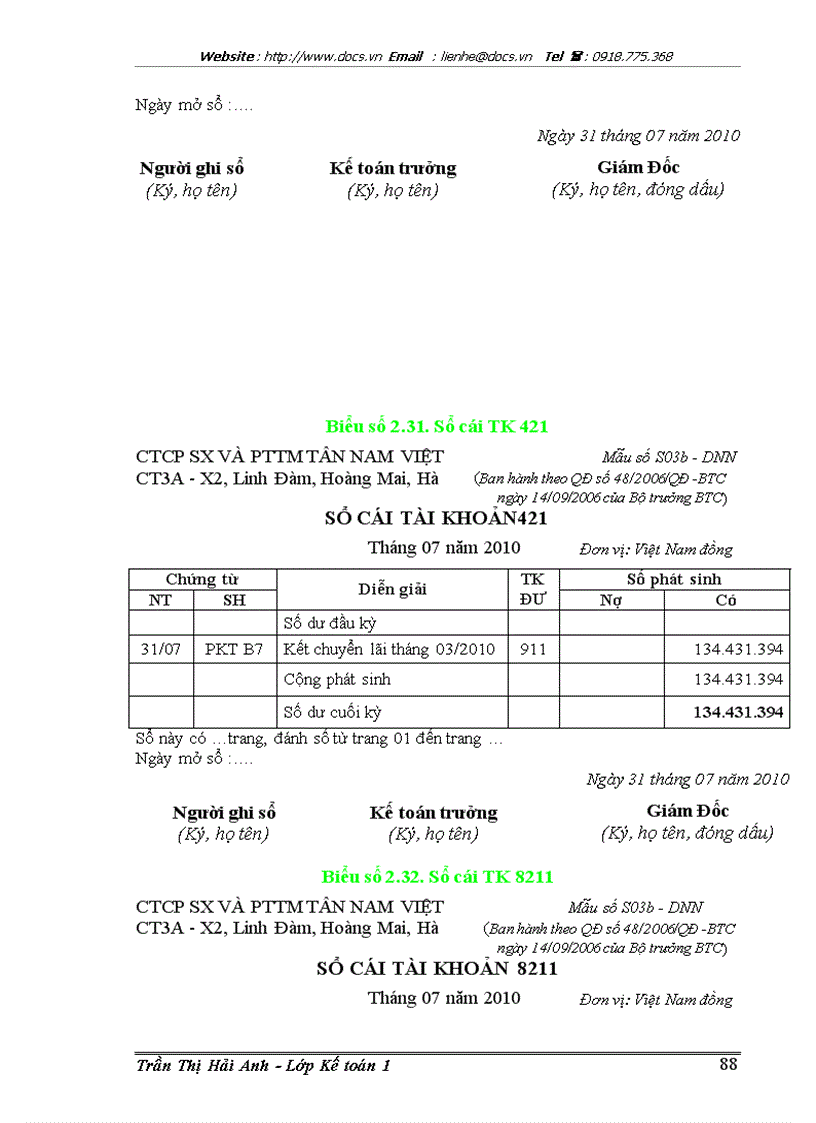 image for page Hoàn thiện kế toán bán hàng và xác định kết quả bán hàng tại Công ty cổ phần sản xuất và phát triển thương mại Tân Nam Việt