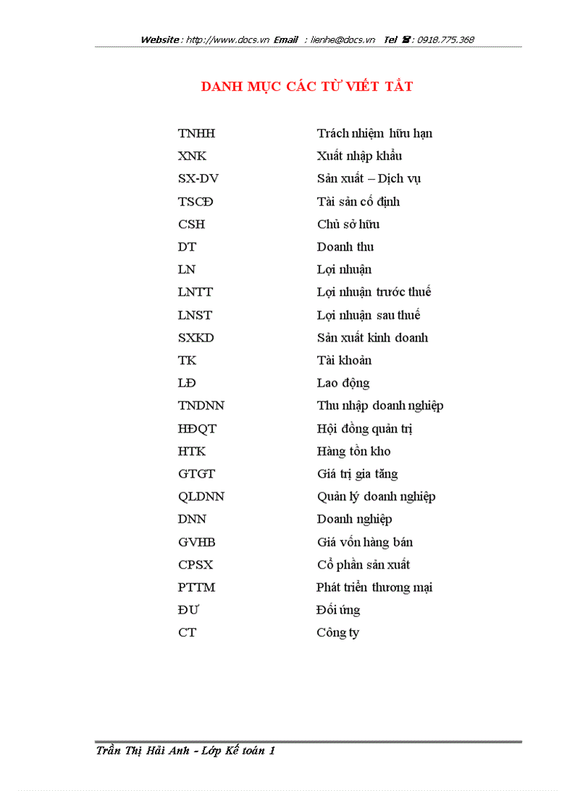 image for page Hoàn thiện kế toán bán hàng và xác định kết quả bán hàng tại Công ty cổ phần sản xuất và phát triển thương mại Tân Nam Việt