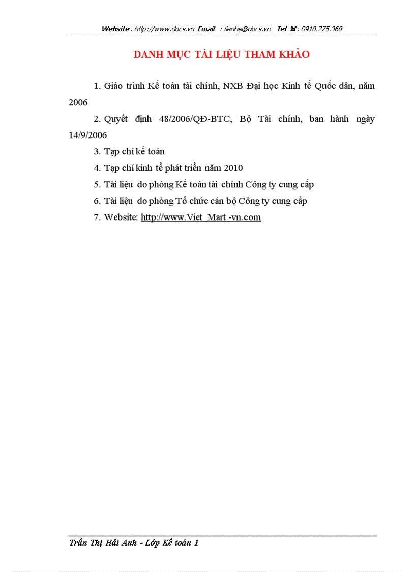 image for page Hoàn thiện kế toán bán hàng và xác định kết quả bán hàng tại Công ty cổ phần sản xuất và phát triển thương mại Tân Nam Việt