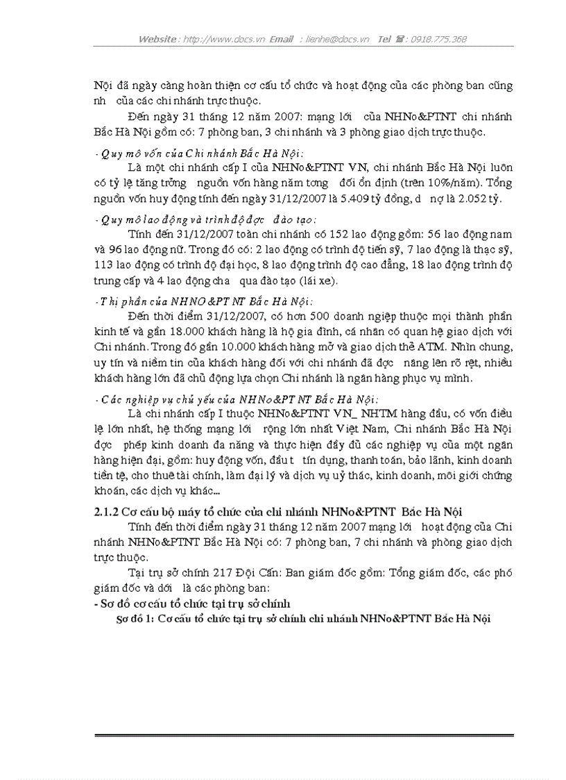 image for page Giải pháp tăng cường nguồn vốn huy động tại NHNo PTNT chi nhánh Bắc Hà Nội