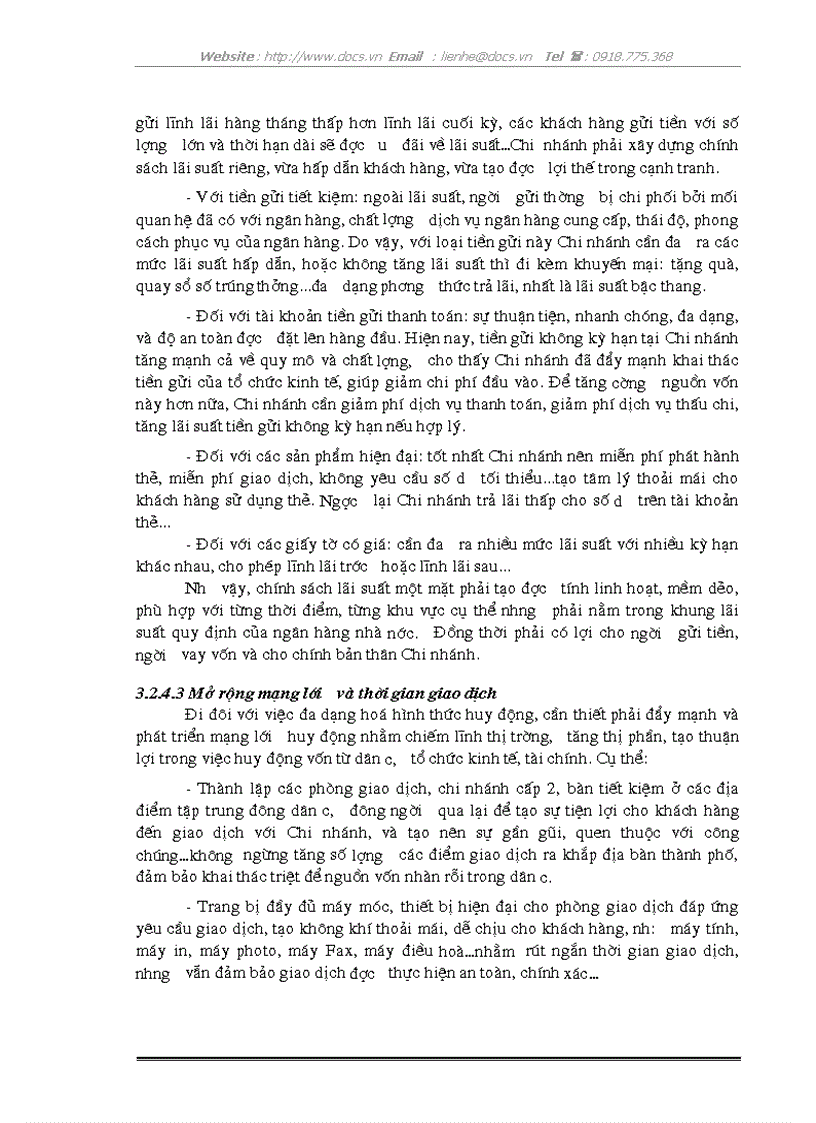 image for page Giải pháp tăng cường nguồn vốn huy động tại NHNo PTNT chi nhánh Bắc Hà Nội