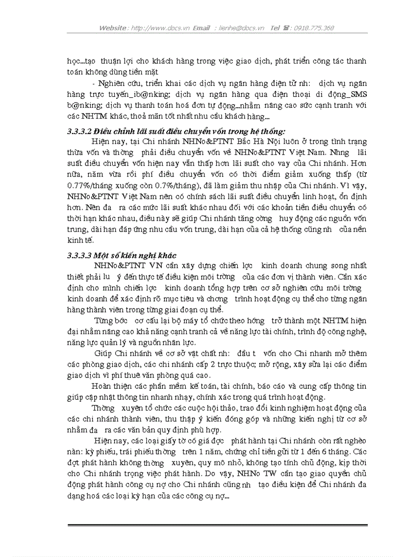 image for page Giải pháp tăng cường nguồn vốn huy động tại NHNo PTNT chi nhánh Bắc Hà Nội