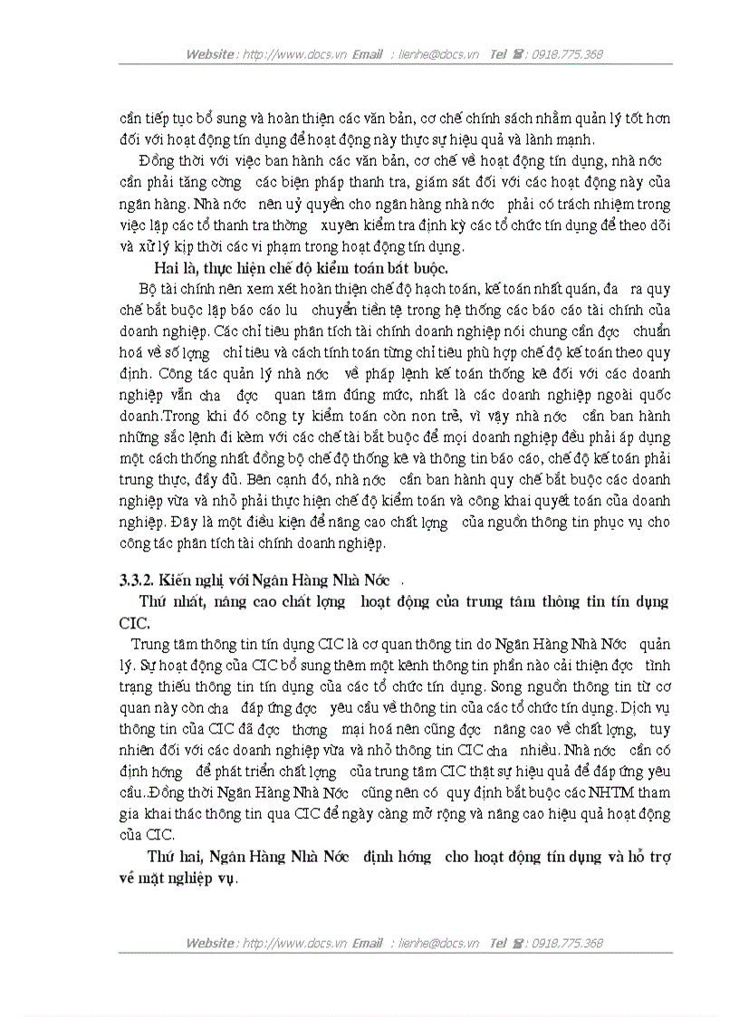 image for page Giải pháp nâng cao chất lượng công tác phân tích TCDN trong hoạt động tín dụng của ngân hàng TMCP Sài Gòn Hà Nội SHB