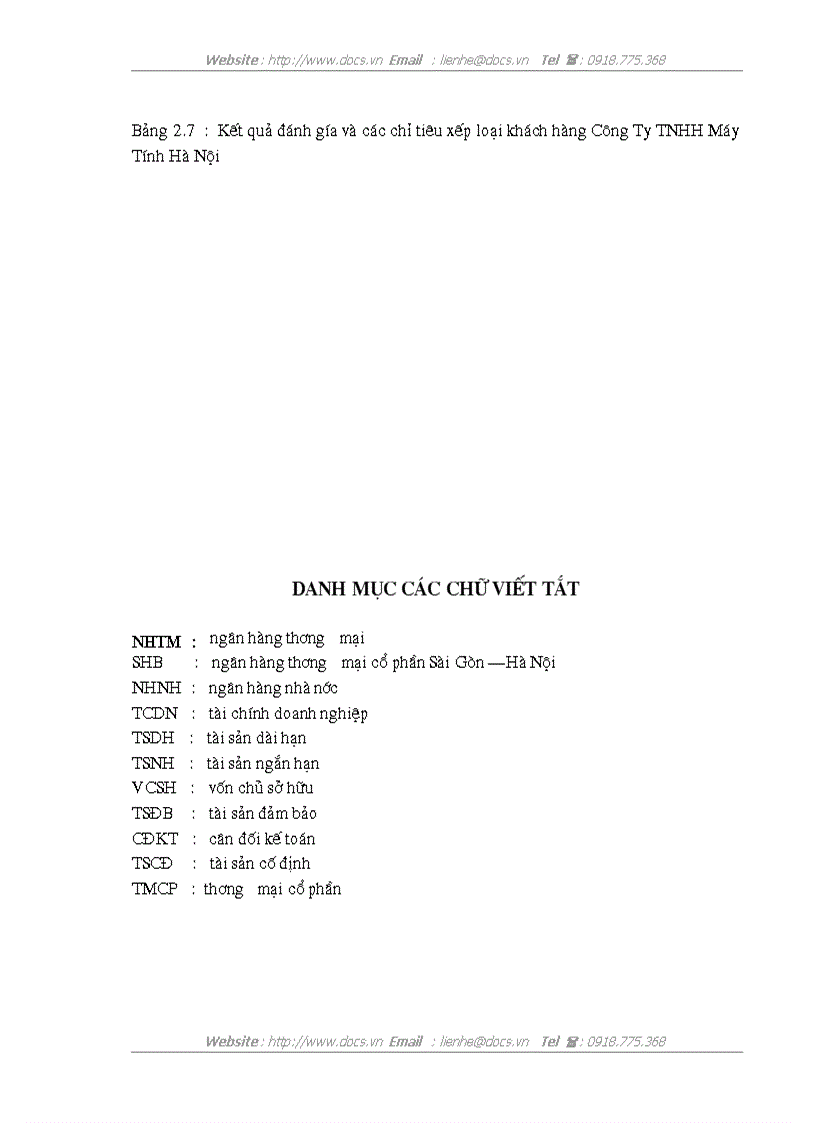 image for page Giải pháp nâng cao chất lượng công tác phân tích TCDN trong hoạt động tín dụng của ngân hàng TMCP Sài Gòn Hà Nội SHB