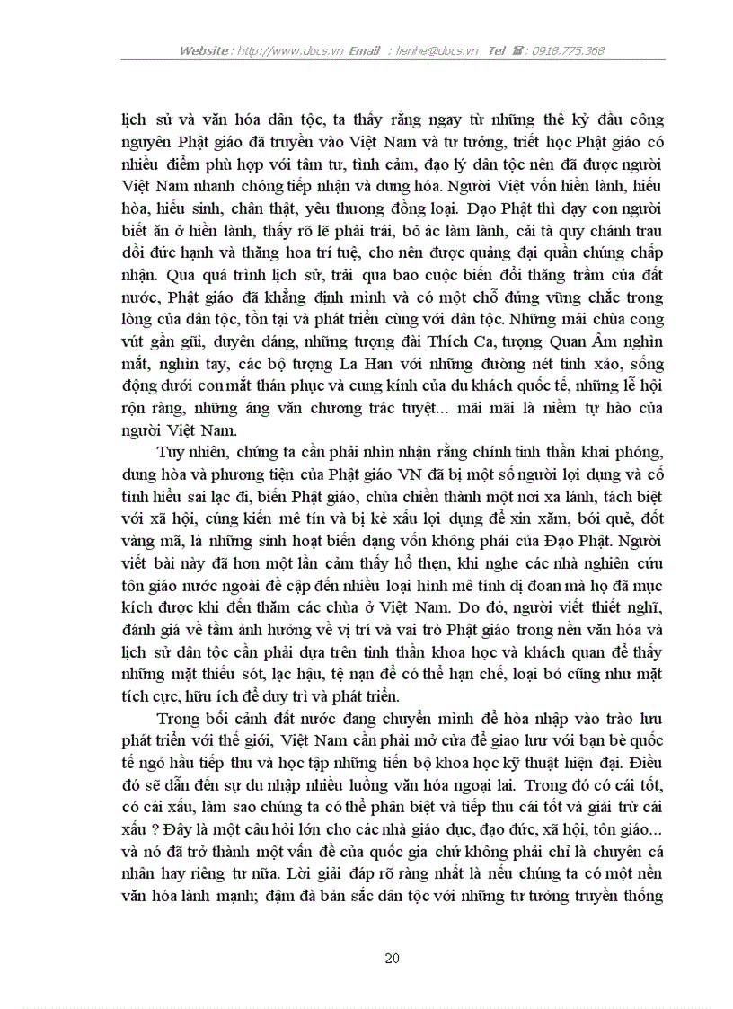 image for page Những giá trị hạn chế của Phật giáo ảnh hưởng đến đời sống xã hội VN