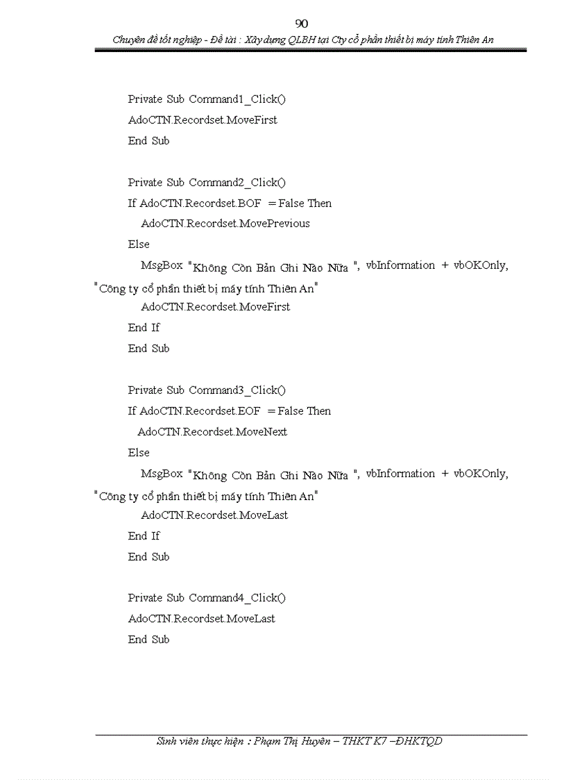 image for page Xây dựng Quản lý bán hàng tại Công ty cổ phần thiết bị máy tính Thiên An