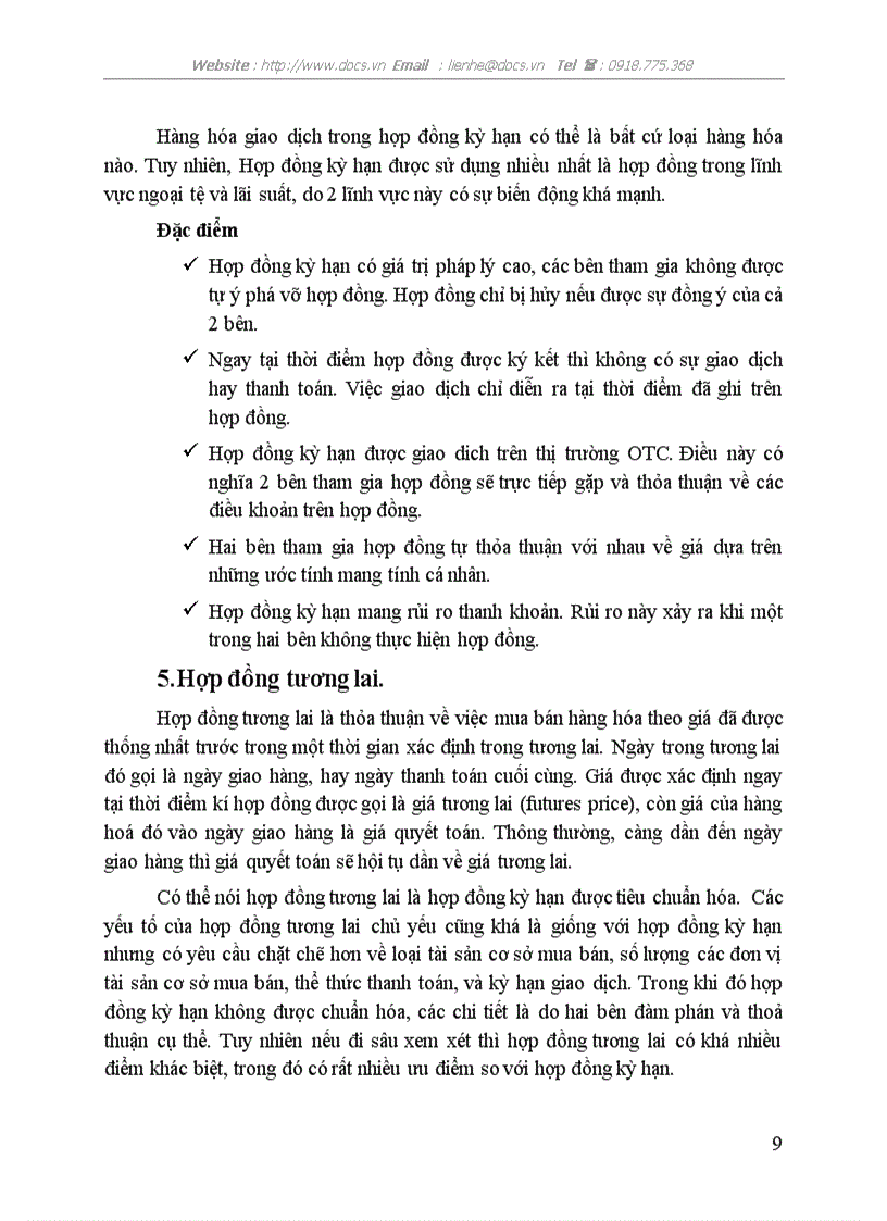 image for page Những vấn đề cơ bản về chứng khoán phát sinh và thực trạng sử dụng ở việt nam