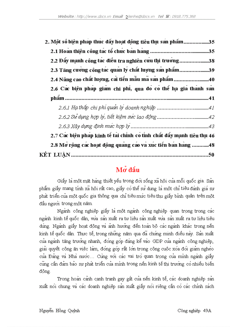 image for page Đâ y ma nh tiêu thu sa n phâ m ta i Tô ng công ty giâ y Viê t Nam