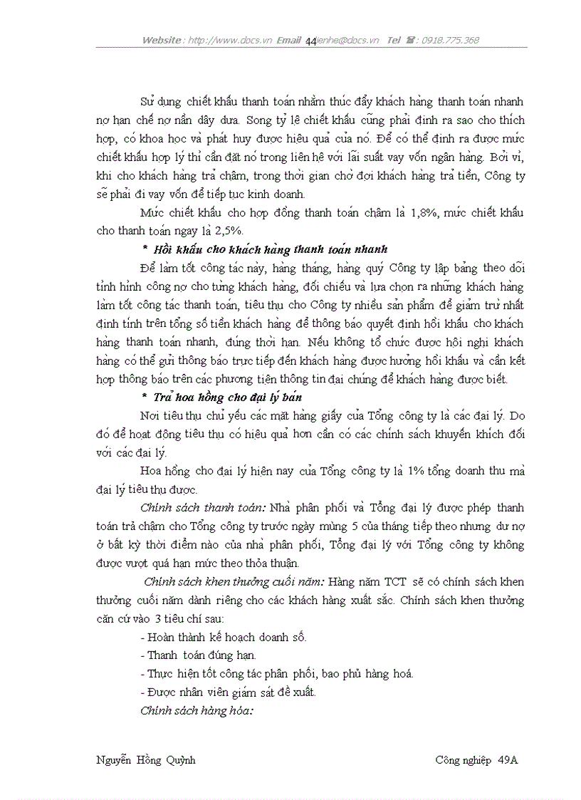 image for page Đâ y ma nh tiêu thu sa n phâ m ta i Tô ng công ty giâ y Viê t Nam