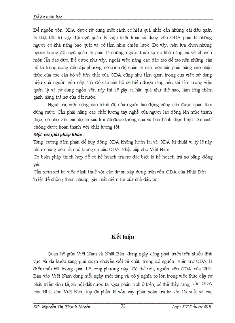 image for page Thực trạng thu hút vốn hỗ trợ phát triển chính thức ODA của Nhật Bản vào Việt Nam Thực trạng và giải pháp