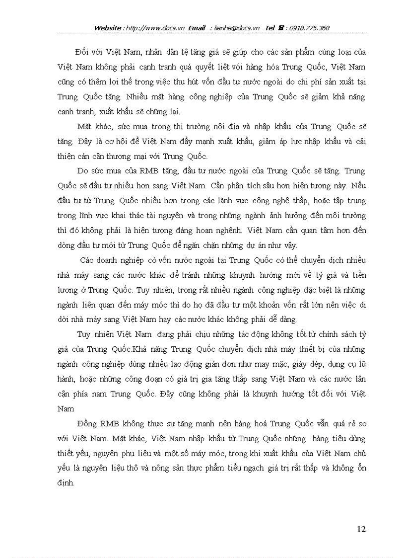 image for page Đồng nhân dân tệ và tác động của chính sách tỷ giá của Trung Quốc tới quan hệ thương mại giữa Trung Quốc và các nước trên thế giới