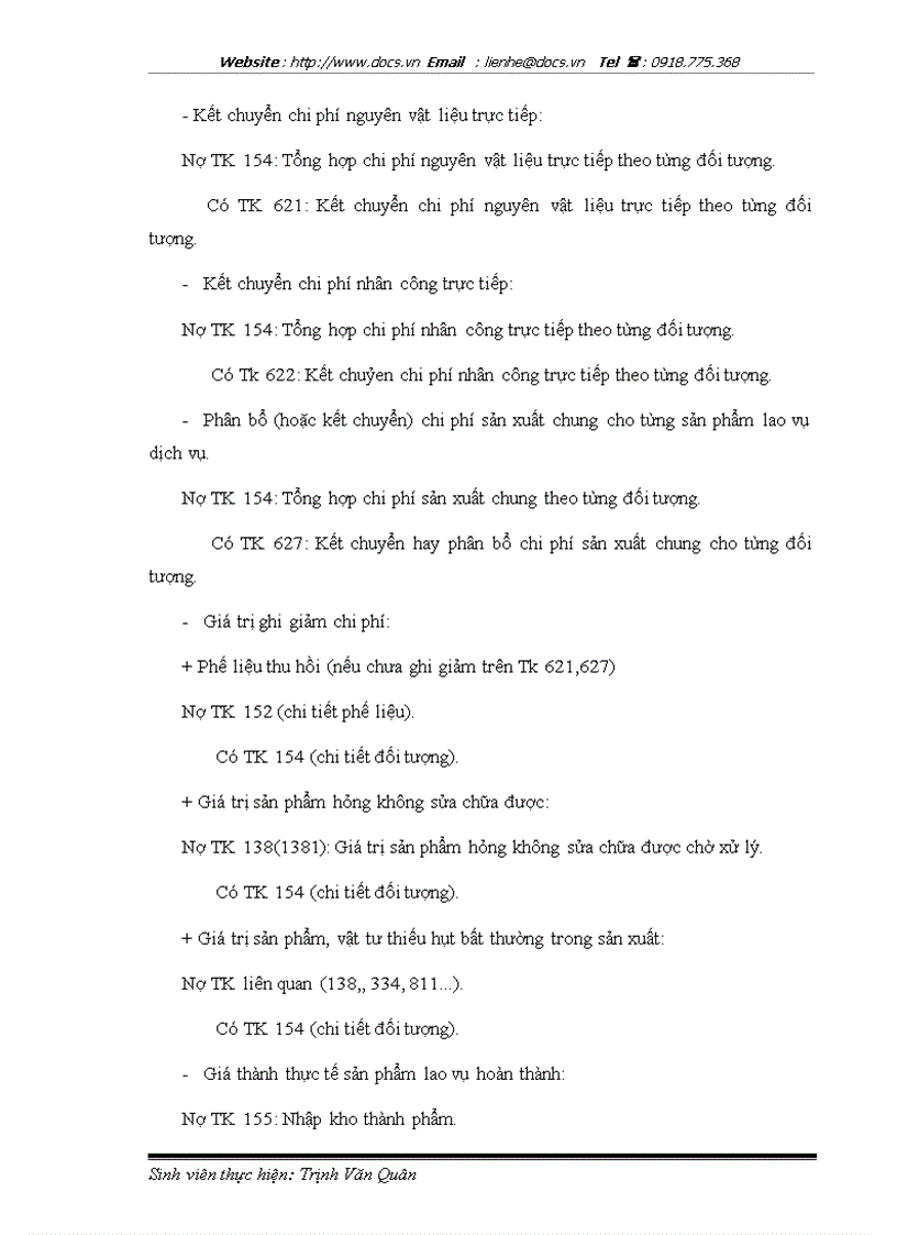 image for page Bàn về phương pháp hạch toán chi phí sản xuất và tính giá thành sản phẩm trong doanh nghiệp