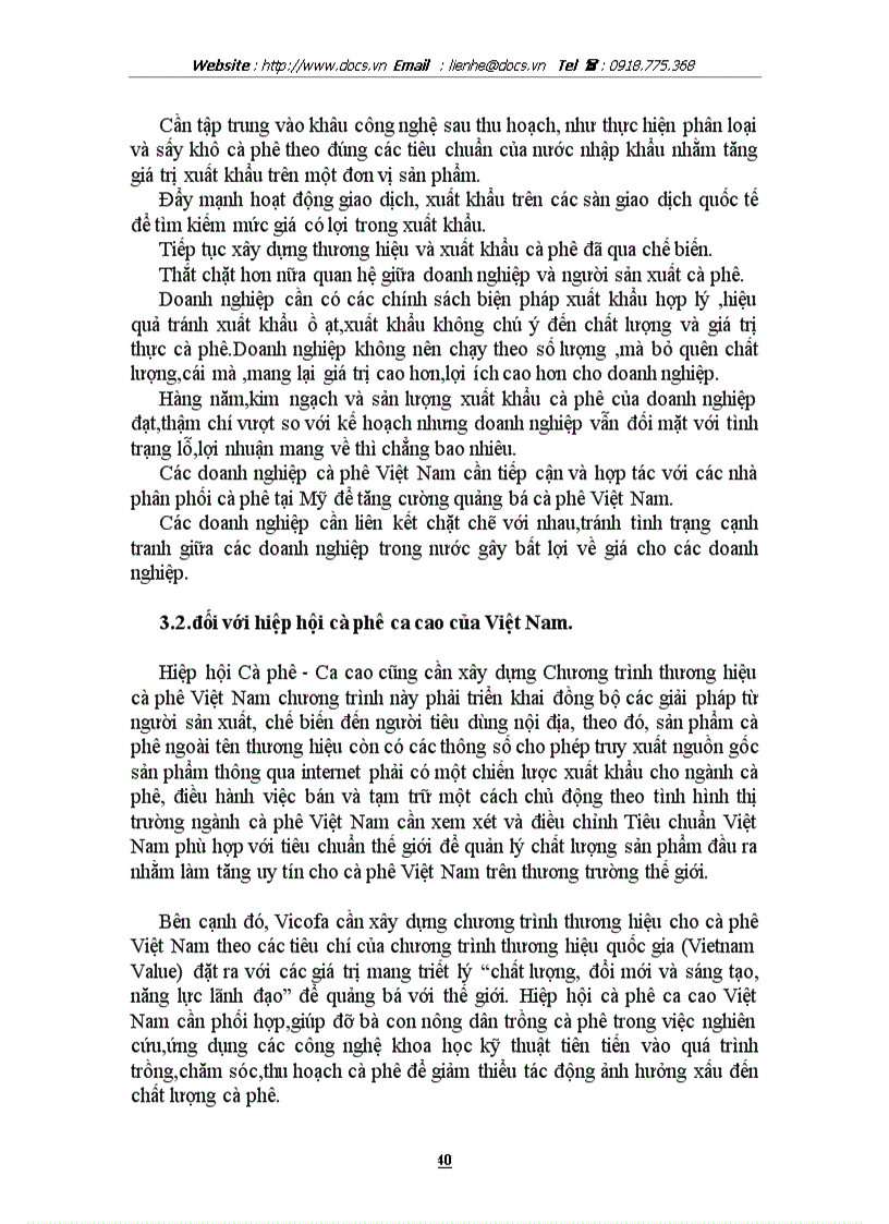 image for page Giải pháp thúc đẩy xuất khẩu cà phê Việt Nam sang thị trường Hoa Kỳ