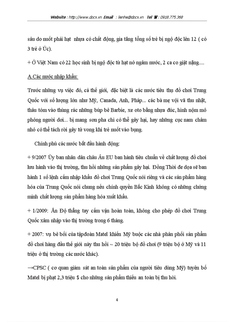 image for page Bài học kinh nghiệm cho Việt Nam từ sản xuất đồ chơi Trung Quốc