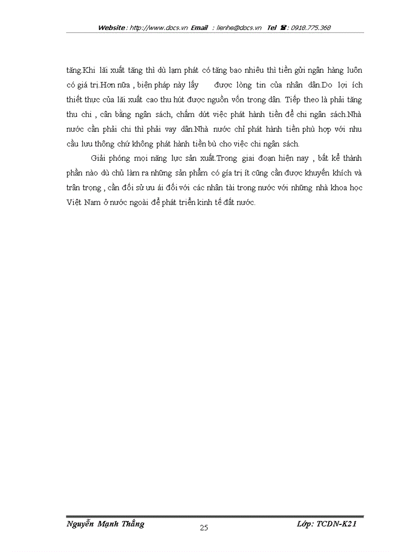 image for page Lạm phát và cách khắc phục lạm phát ở Việt Nam trong giai đoạn hiện nay