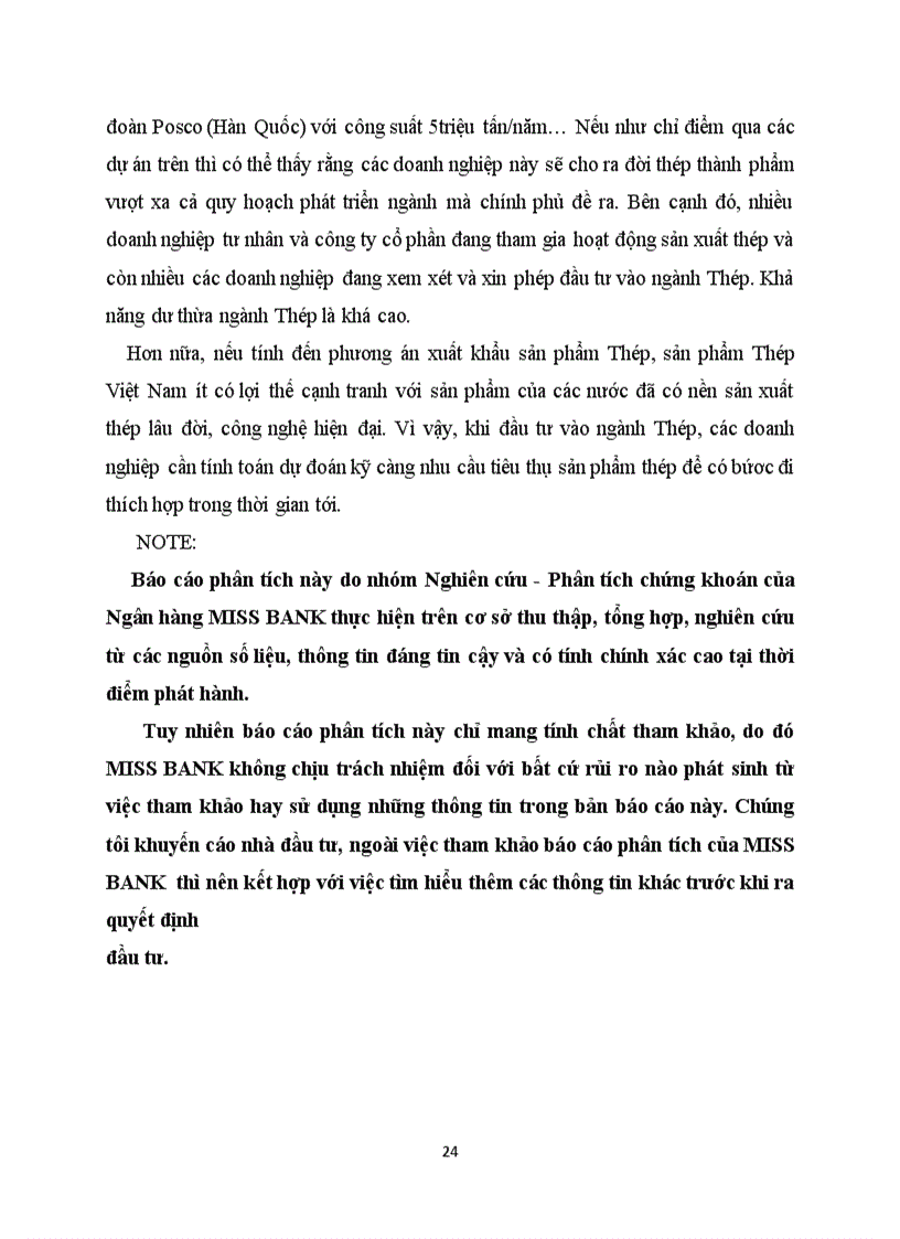 image for page Phân tích ngành vật liệu xây dựng thép