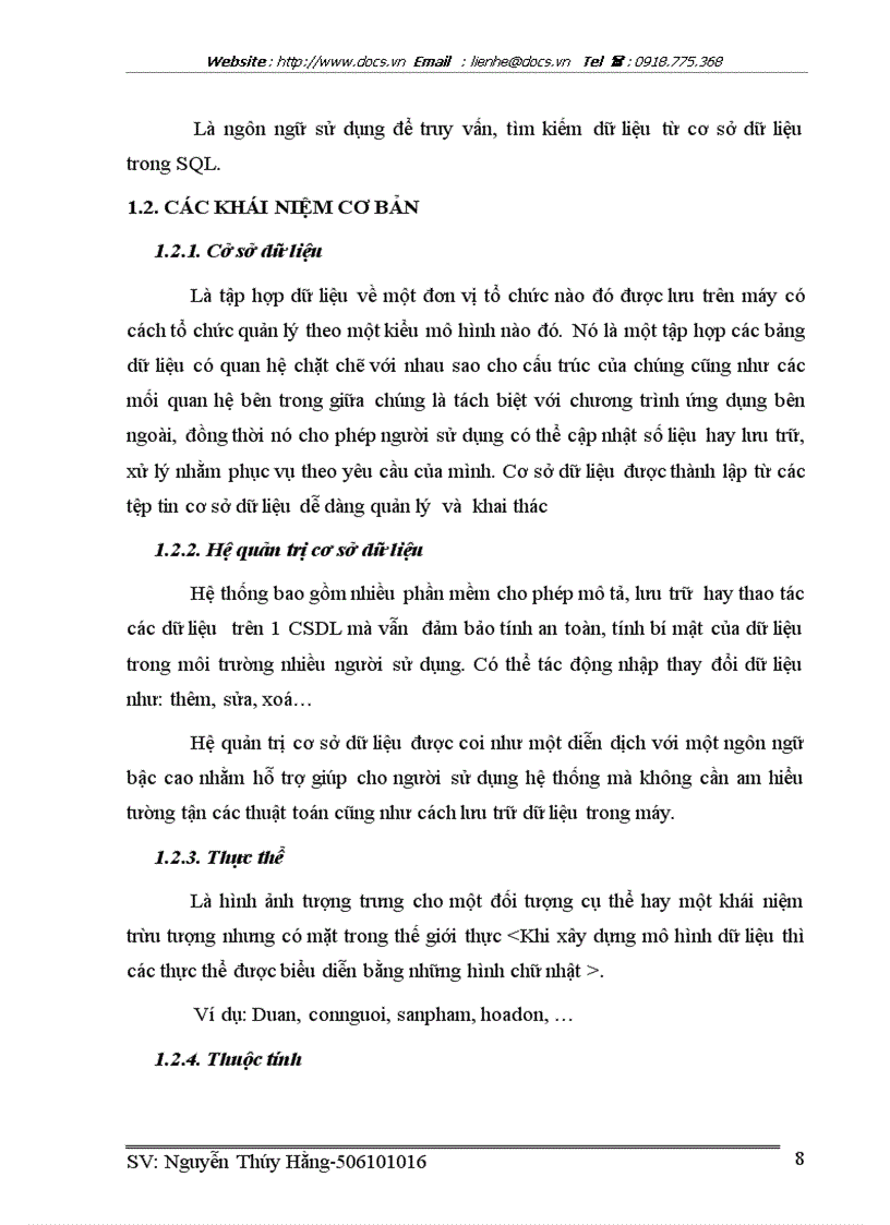 image for page Đề tài quản lý quán Cafe