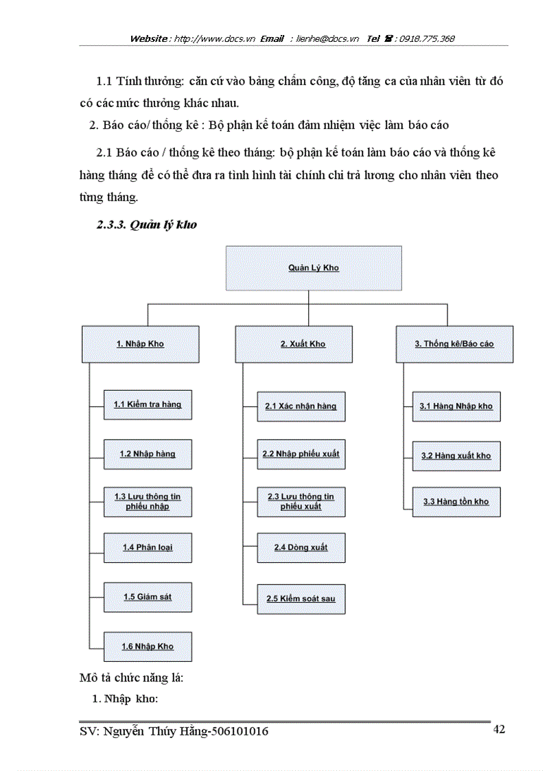 image for page Đề tài quản lý quán Cafe