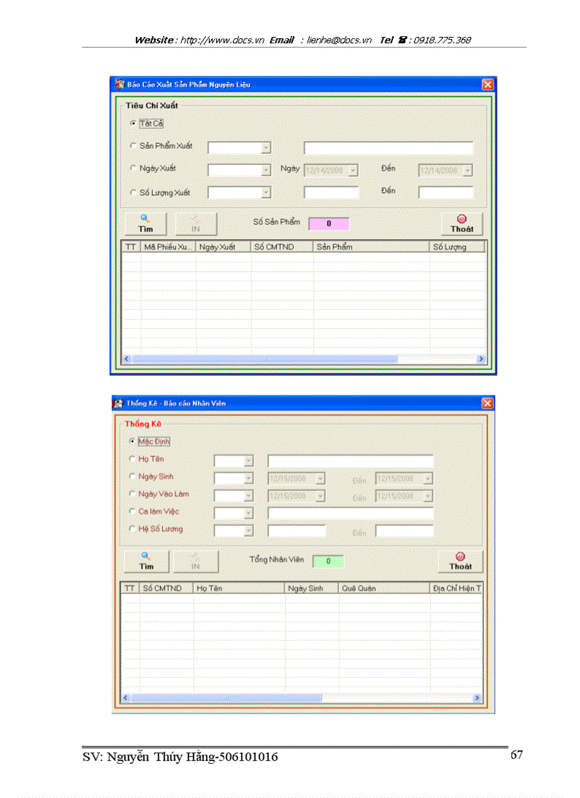 image for page Đề tài quản lý quán Cafe