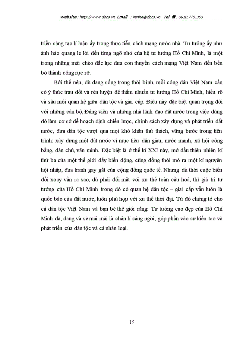 image for page Phân tích mối quan hệ biện chứng giữa vấn đề dân tộc và vấn đề giai cấp trong tư tưởng Hồ Chí Minh