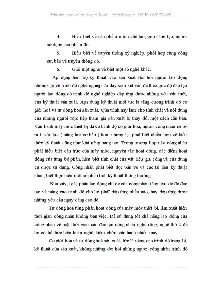 image for page Thực trạng về đào tạo phát triển nguồn nhân lực của C ty Techconvina