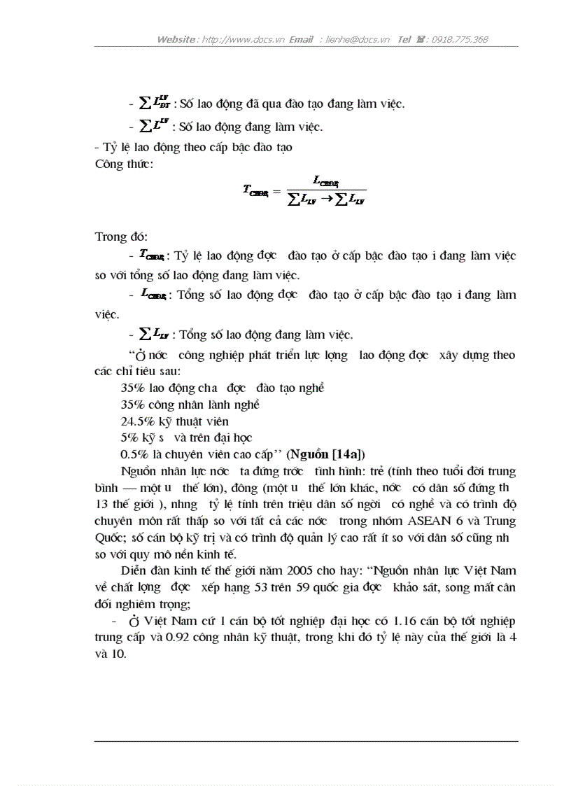 image for page Một số giải pháp hoàn thiện công tác quản lý nguồn nhân lực theo tiêu chuẩn ISO 9001 2000 tại Công ty CP bê tông