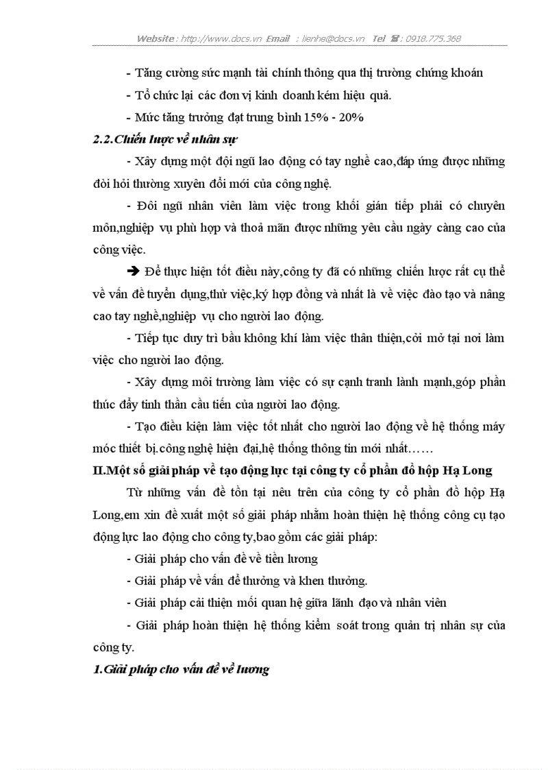 image for page Một số giải pháp hoàn thiện công tác tạo động lực cho người lao động tại công ty cổ phần đồ hộp Hạ Long