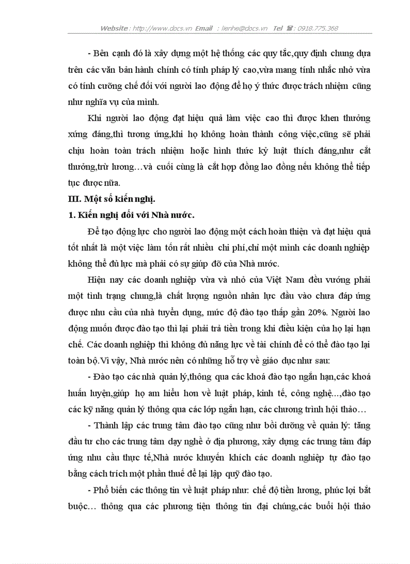 image for page Một số giải pháp hoàn thiện công tác tạo động lực cho người lao động tại công ty cổ phần đồ hộp Hạ Long