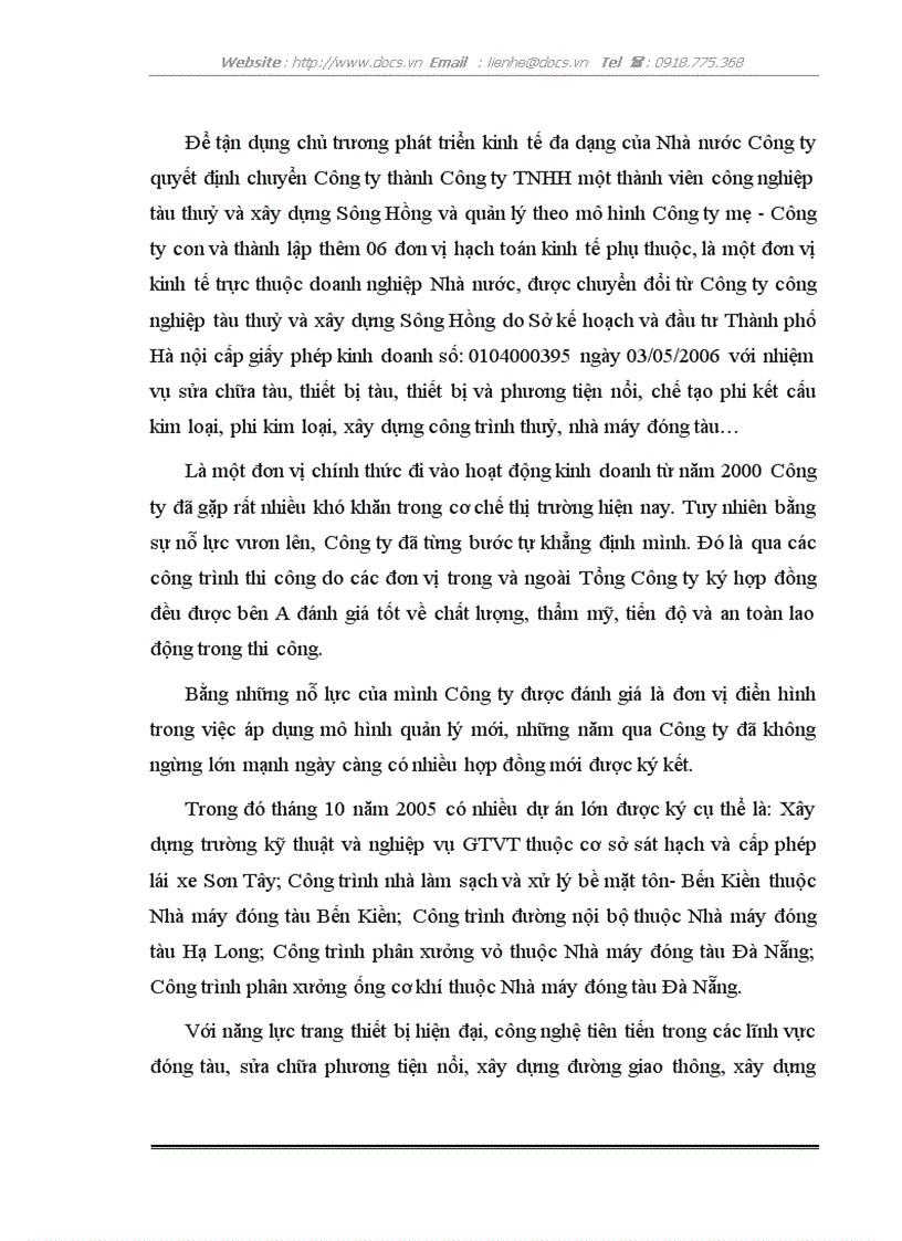 image for page Thực trạng công tác tạo động lực đang áp dụng tại C ty công nghiệp tàu thuỷ xây dựng sông Hồng