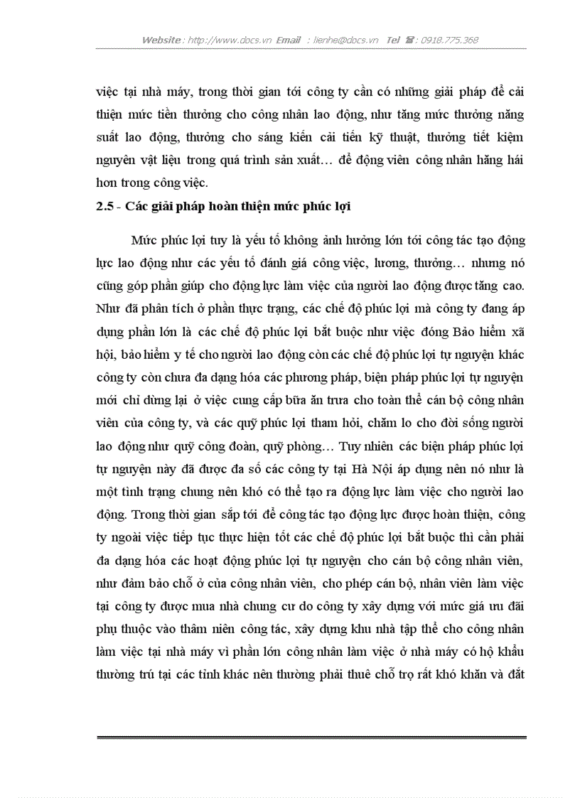 image for page Thực trạng công tác tạo động lực đang áp dụng tại C ty công nghiệp tàu thuỷ xây dựng sông Hồng