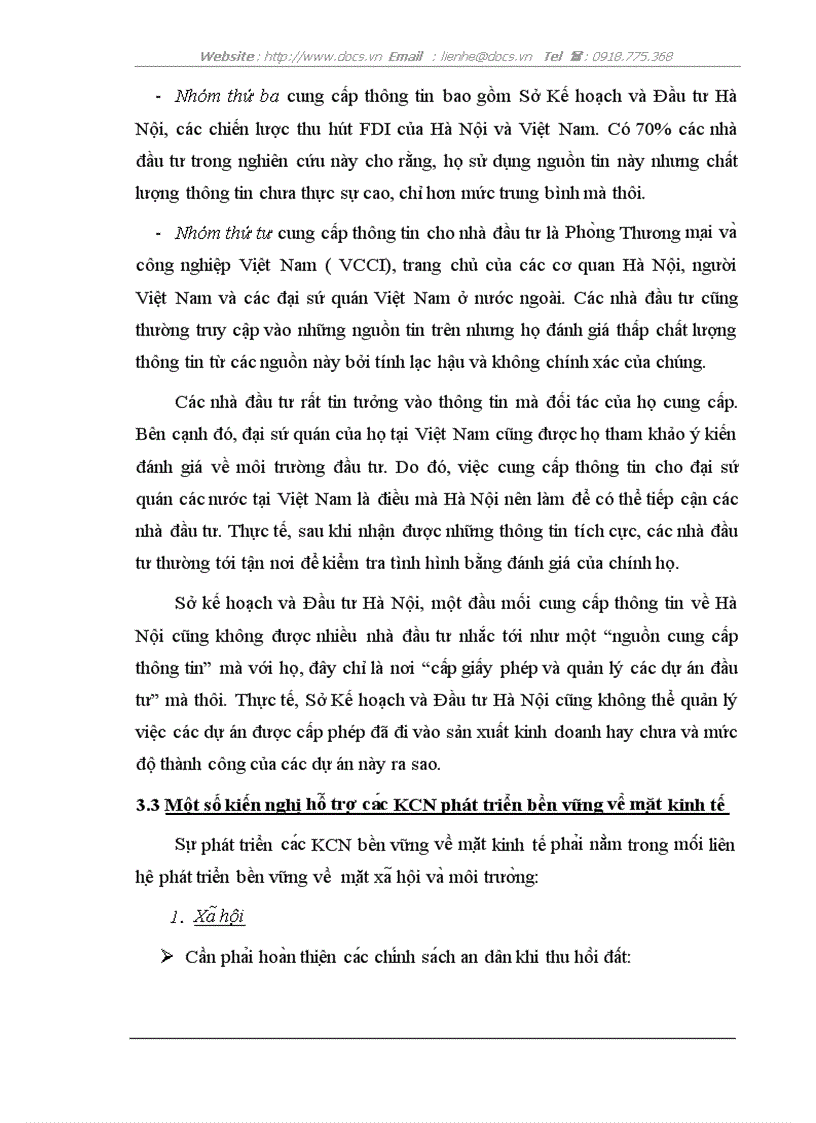 image for page Một số giải pháp phát triển các KCNTT trên địa bàn Hà Nội theo hướng bền vững về kinh tế