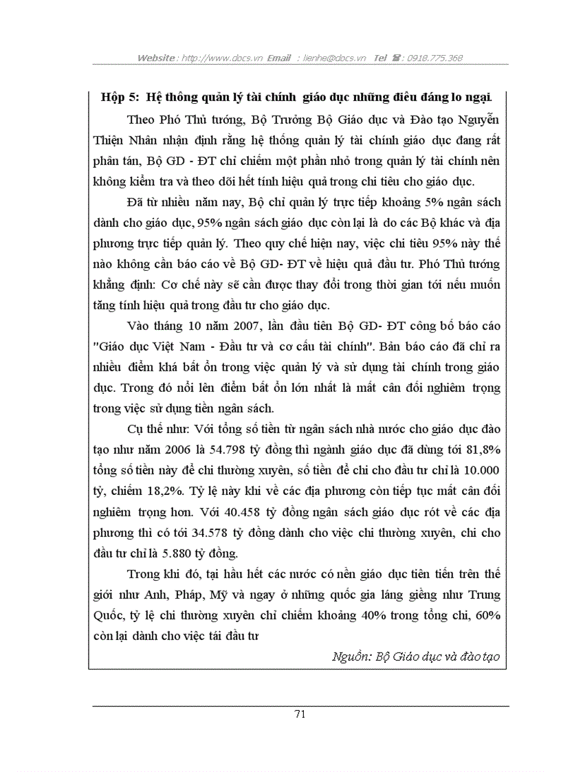 image for page Đổi mới cơ chế quản lý các tổ chức sự nghiệp công trong lĩnh vực giáo dục đào tạo