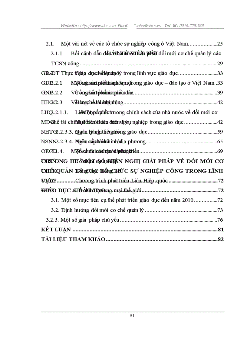 image for page Đổi mới cơ chế quản lý các tổ chức sự nghiệp công trong lĩnh vực giáo dục đào tạo