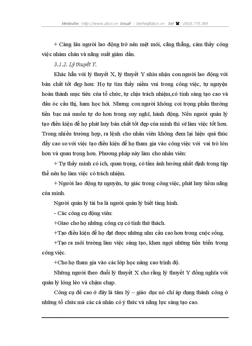 image for page Hoàn thiện các công cụ tạo động lực cho người lao động tại Công ty cổ phần Hoàng Hà